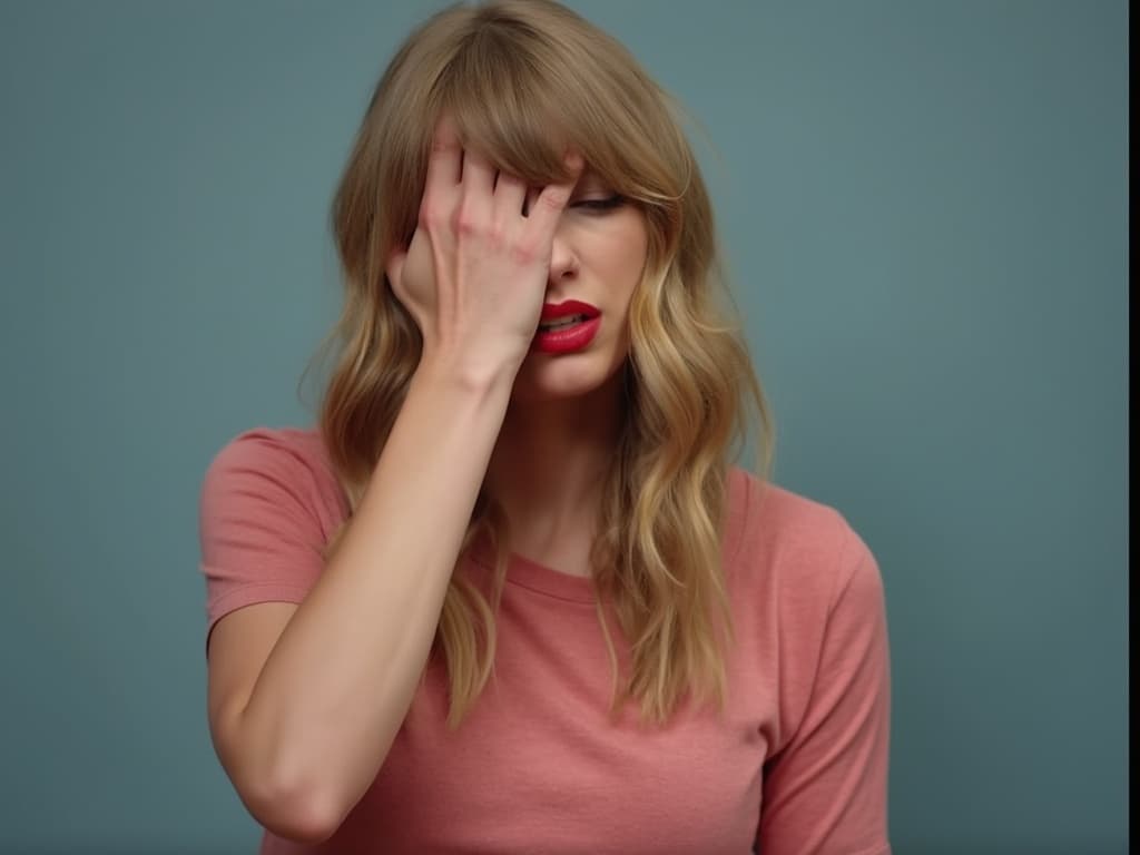 Facepalm facial expression